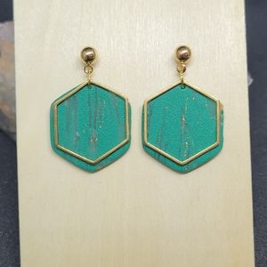 Polymer clay earrings